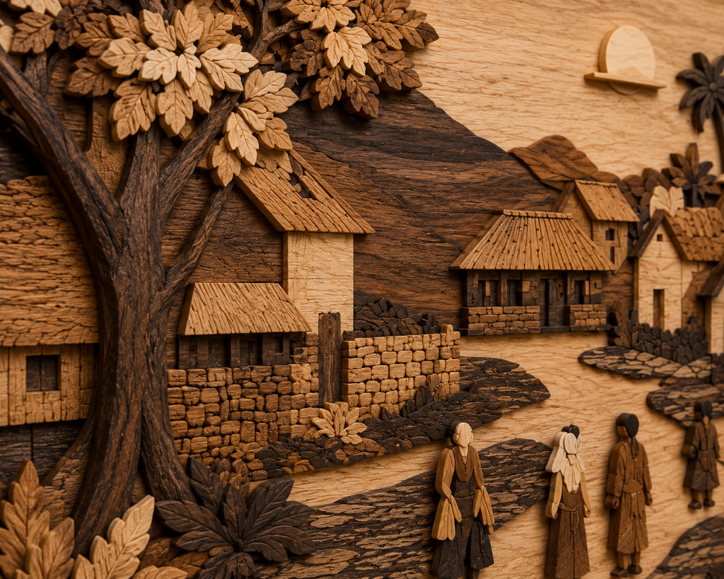 Village Narrative Panel