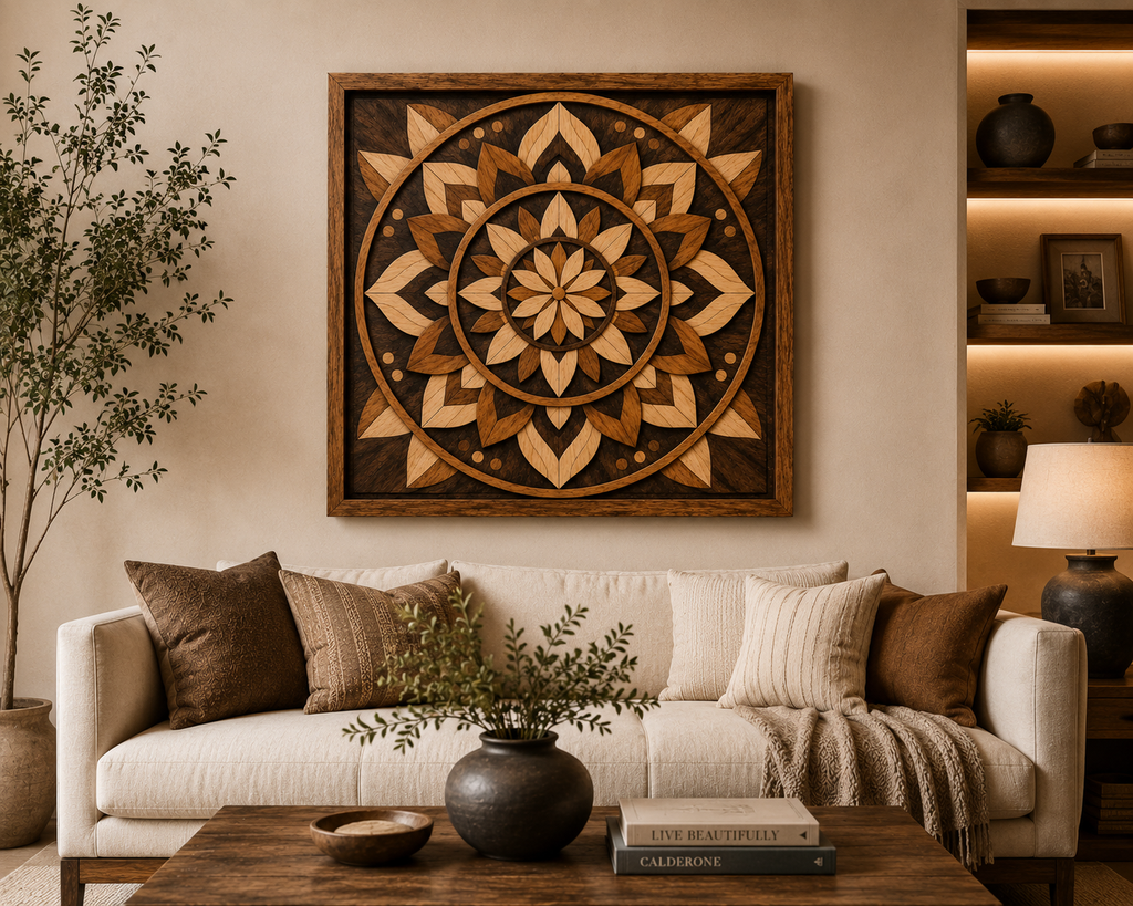 Solstice Mandala Panel
