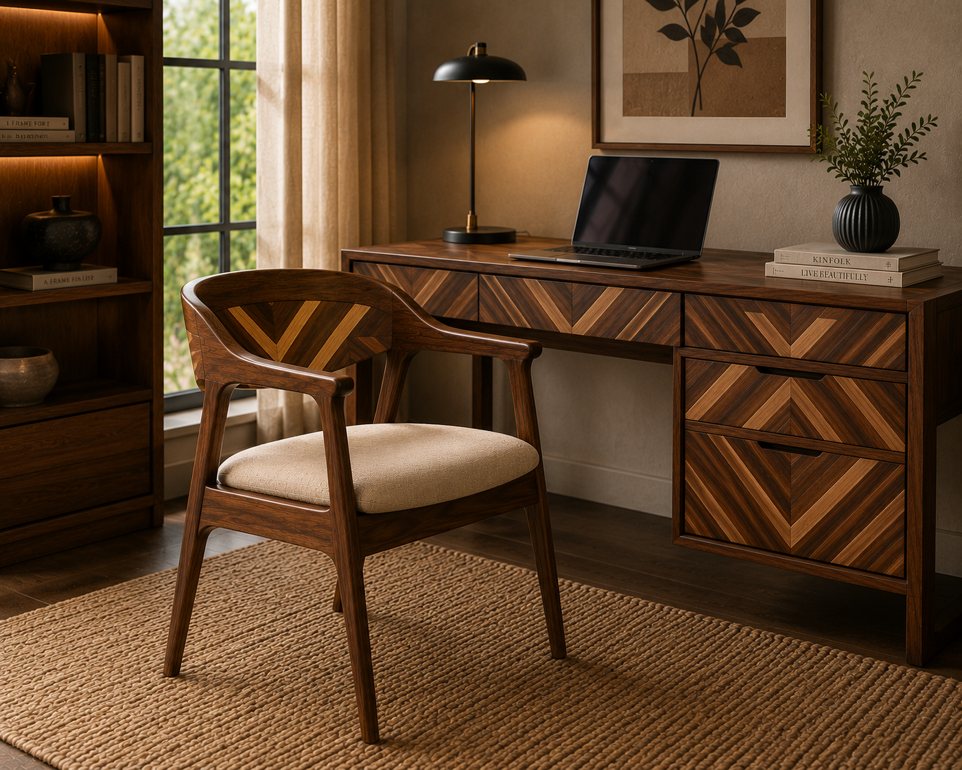 Noir Study Chair