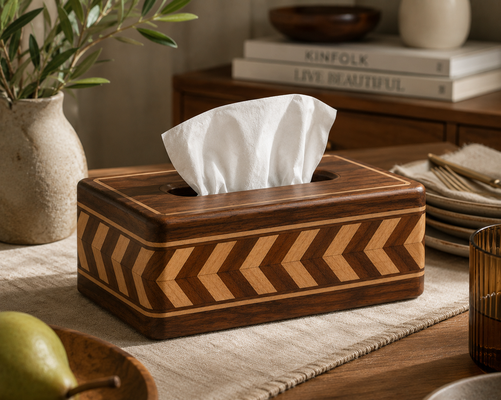 Solstice Tissue Holder