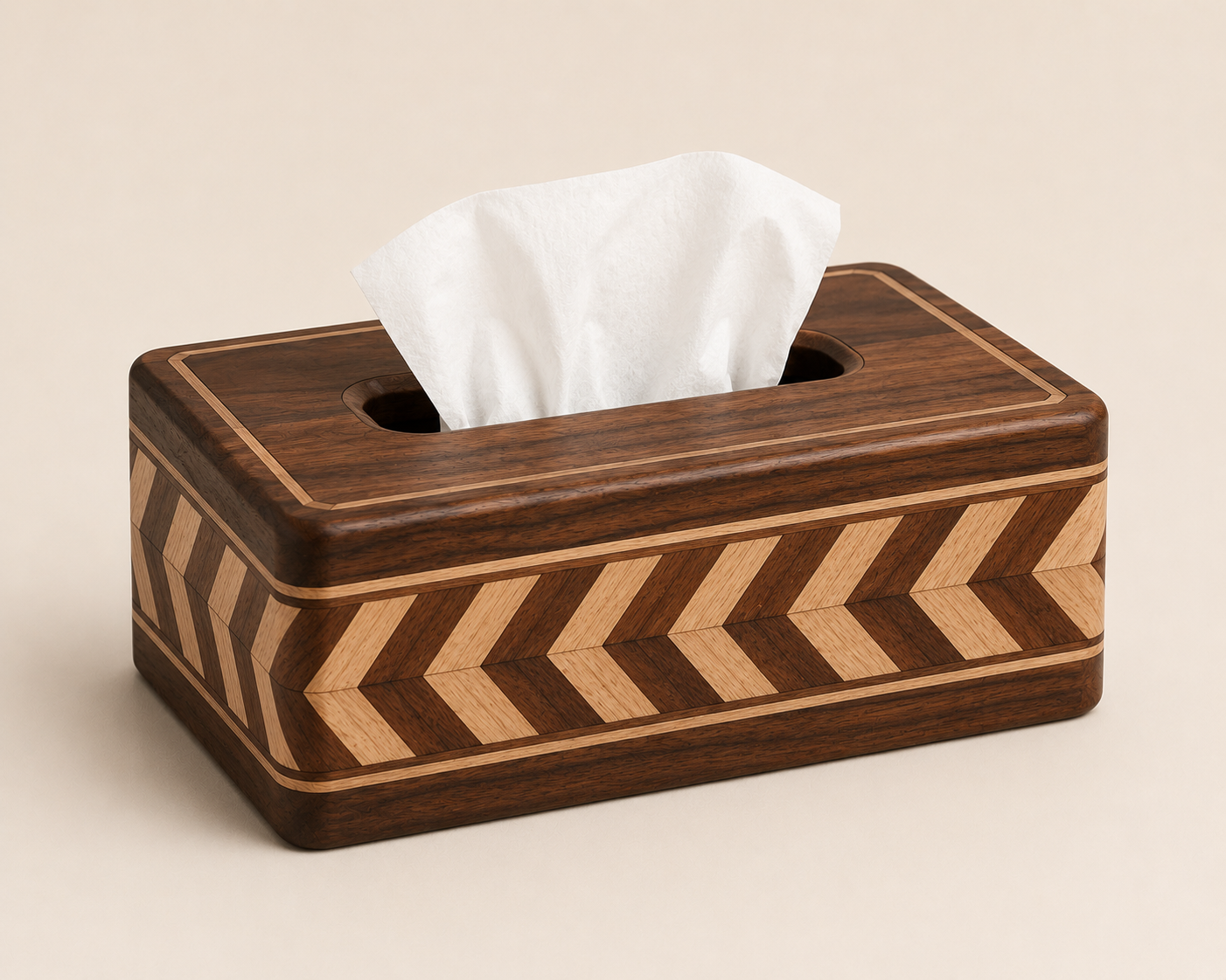 Solstice Tissue Holder