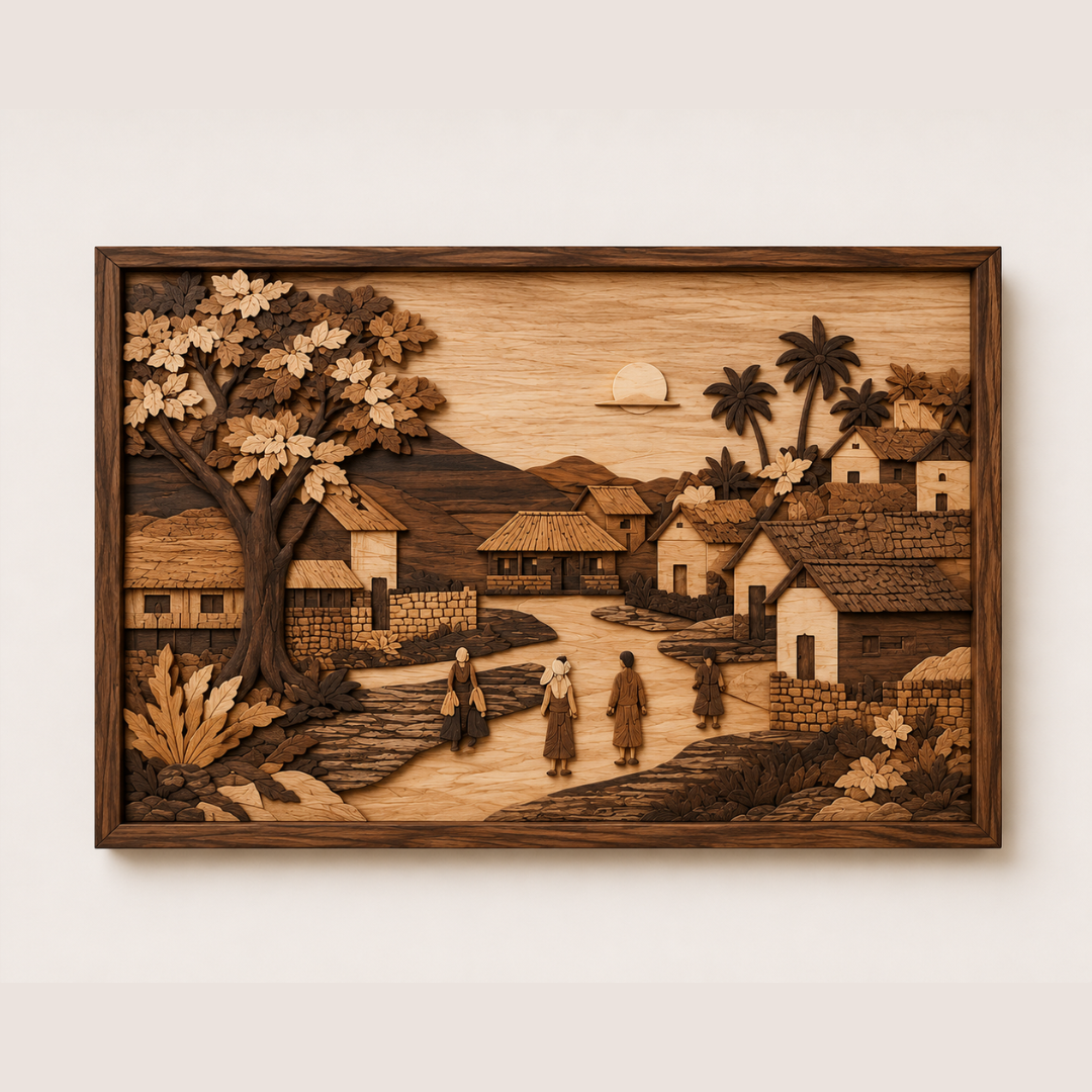 Village Narrative Panel