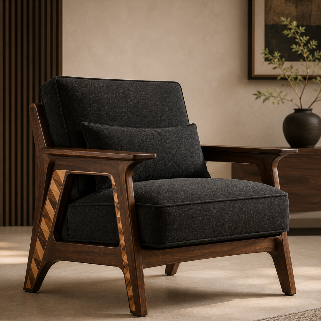 Noir Accent Chair
