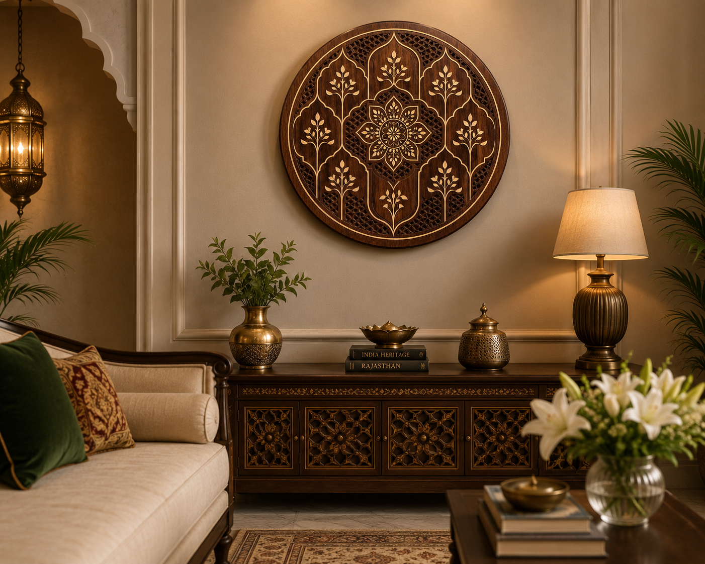 Maharaja Mandala Wall Panel